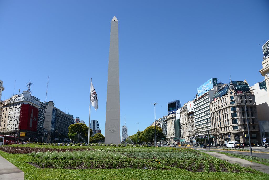 11 Obelisco Obelisk On Avenida 9 de Julio Avenue In Plaza de la Republica Buenos Aires